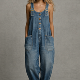 Molly - Women's Denim Jumpsuit