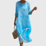 Hayley™ | Elegantní Maxi Květnová Šaty